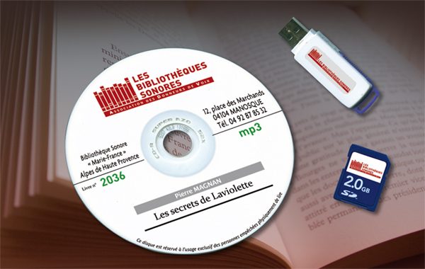 Les trois types de support numériques : C_D_rom, clé USB, carte-mémoire S_D 